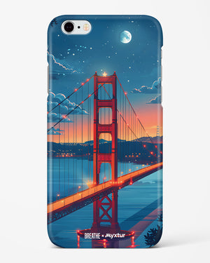 Golden Gate Bridge [BREATHE] Hard Case Phone Cover (Apple)