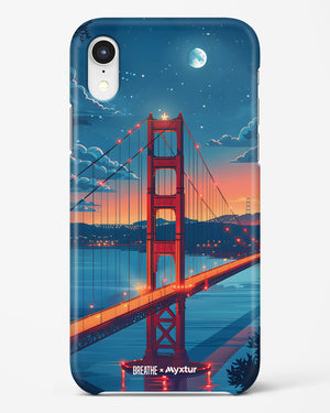 Golden Gate Bridge [BREATHE] Hard Case Phone Cover (Apple)