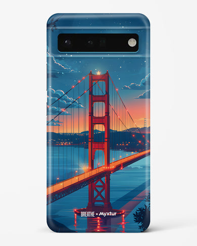 Golden Gate Bridge [BREATHE] Hard Case Phone Cover (Google)