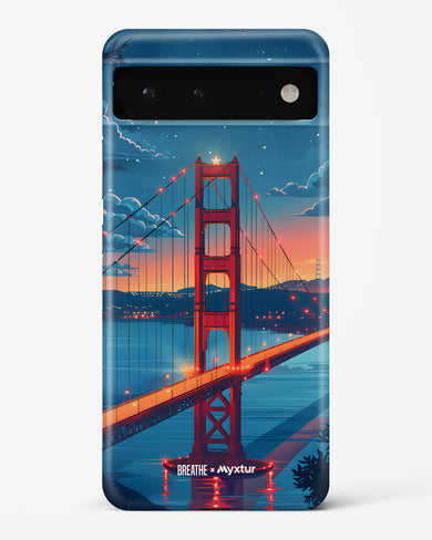 Golden Gate Bridge [BREATHE] Hard Case Phone Cover (Google)