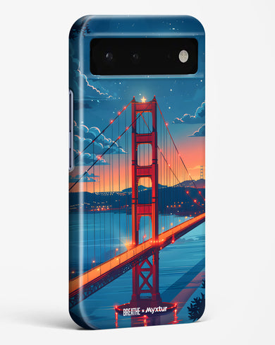 Golden Gate Bridge [BREATHE] Hard Case Phone Cover (Google)