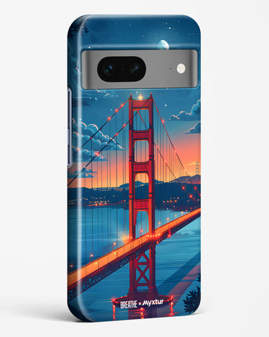 Golden Gate Bridge [BREATHE] Hard Case Phone Cover (Google)