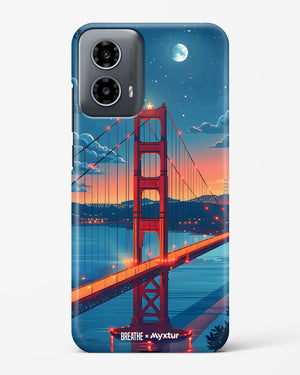 Golden Gate Bridge [BREATHE] Hard Case Phone Cover (Motorola)