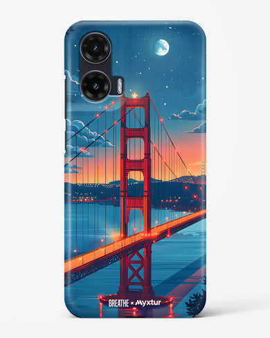 Golden Gate Bridge [BREATHE] Hard Case Phone Cover (Motorola)