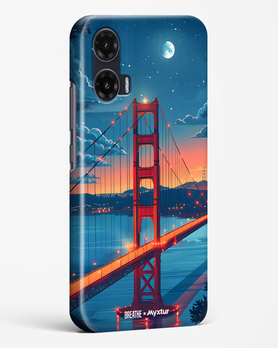 Golden Gate Bridge [BREATHE] Hard Case Phone Cover (Motorola)