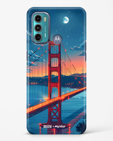 Golden Gate Bridge [BREATHE] Hard Case Phone Cover (Motorola)