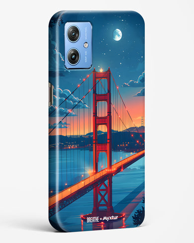 Golden Gate Bridge [BREATHE] Hard Case Phone Cover (Motorola)