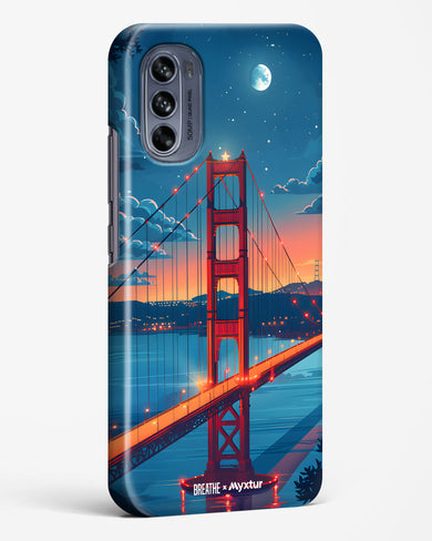 Golden Gate Bridge [BREATHE] Hard Case Phone Cover (Motorola)