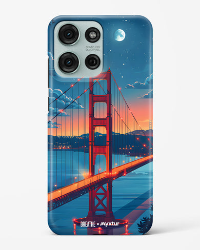 Golden Gate Bridge [BREATHE] Hard Case Phone Cover (Motorola)