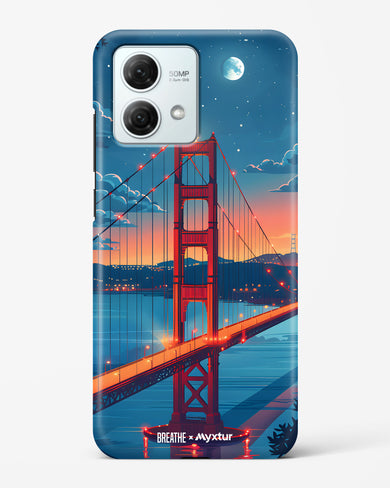 Golden Gate Bridge [BREATHE] Hard Case Phone Cover (Motorola)