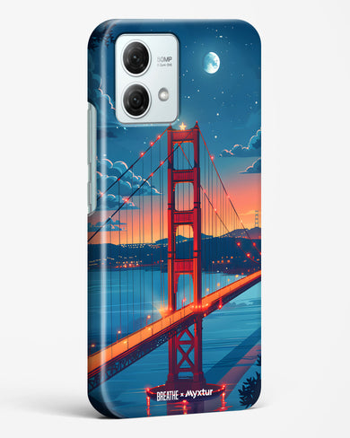 Golden Gate Bridge [BREATHE] Hard Case Phone Cover (Motorola)