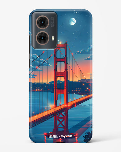 Golden Gate Bridge [BREATHE] Hard Case Phone Cover (Motorola)