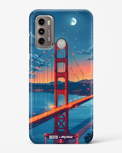 Golden Gate Bridge [BREATHE] Hard Case Phone Cover (Motorola)