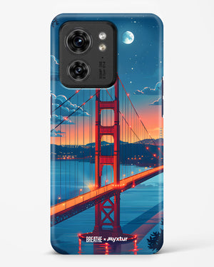 Golden Gate Bridge [BREATHE] Hard Case Phone Cover (Motorola)