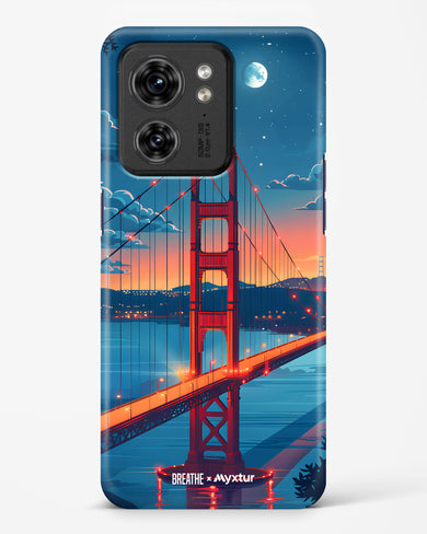 Golden Gate Bridge [BREATHE] Hard Case Phone Cover (Motorola)