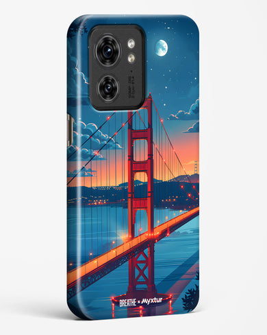 Golden Gate Bridge [BREATHE] Hard Case Phone Cover (Motorola)