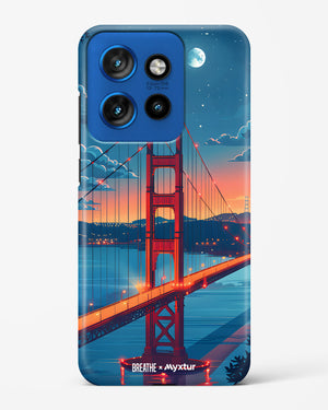 Golden Gate Bridge [BREATHE] Hard Case Phone Cover (Motorola)