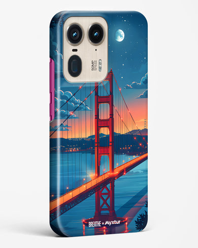 Golden Gate Bridge [BREATHE] Hard Case Phone Cover (Motorola)