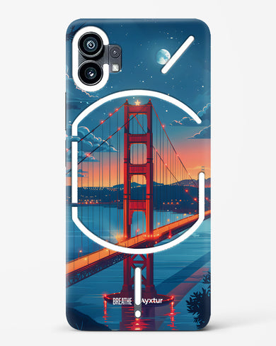 Golden Gate Bridge [BREATHE] Hard Case Phone Cover (Nothing)