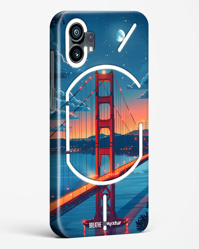 Golden Gate Bridge [BREATHE] Hard Case Phone Cover (Nothing)