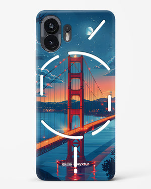 Golden Gate Bridge [BREATHE] Hard Case Phone Cover (Nothing)