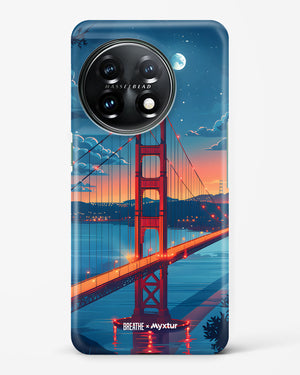 Golden Gate Bridge [BREATHE] Hard Case Phone Cover (OnePlus)