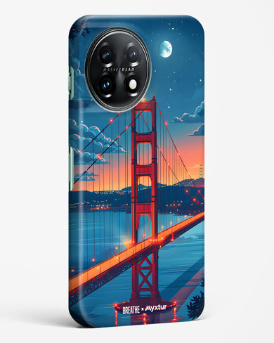 Golden Gate Bridge [BREATHE] Hard Case Phone Cover (OnePlus)