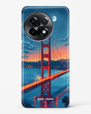 Golden Gate Bridge [BREATHE] Hard Case Phone Cover (OnePlus)