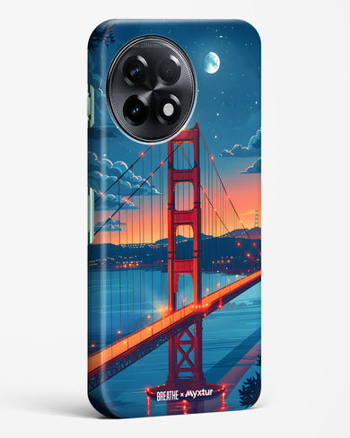 Golden Gate Bridge [BREATHE] Hard Case Phone Cover (OnePlus)