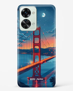 Golden Gate Bridge [BREATHE] Hard Case Phone Cover (OnePlus)
