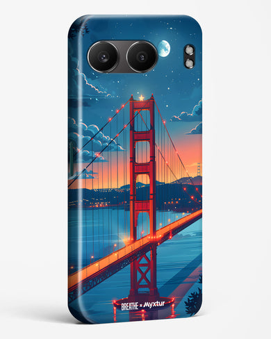 Golden Gate Bridge [BREATHE] Hard Case Phone Cover (OnePlus)
