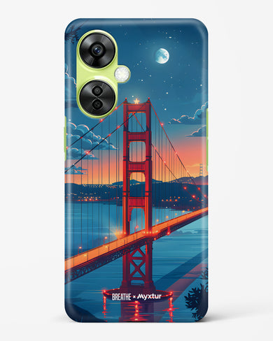 Golden Gate Bridge [BREATHE] Hard Case Phone Cover (OnePlus)