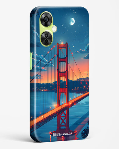 Golden Gate Bridge [BREATHE] Hard Case Phone Cover (OnePlus)