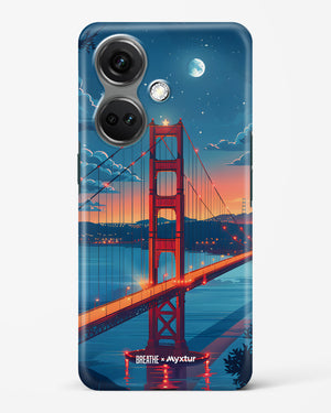 Golden Gate Bridge [BREATHE] Hard Case Phone Cover (OnePlus)