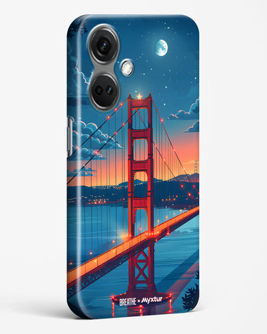 Golden Gate Bridge [BREATHE] Hard Case Phone Cover (OnePlus)