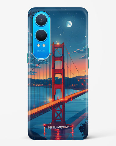 Golden Gate Bridge [BREATHE] Hard Case Phone Cover (OnePlus)