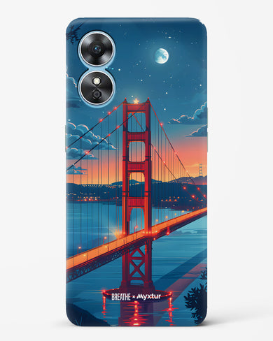 Golden Gate Bridge [BREATHE] Hard Case Phone Cover (Oppo)