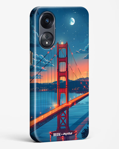 Golden Gate Bridge [BREATHE] Hard Case Phone Cover (Oppo)