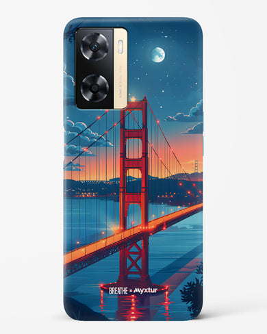 Golden Gate Bridge [BREATHE] Hard Case Phone Cover (Oppo)