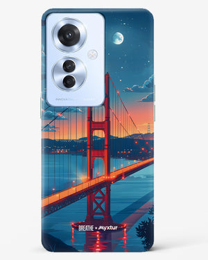 Golden Gate Bridge [BREATHE] Hard Case Phone Cover (Oppo)