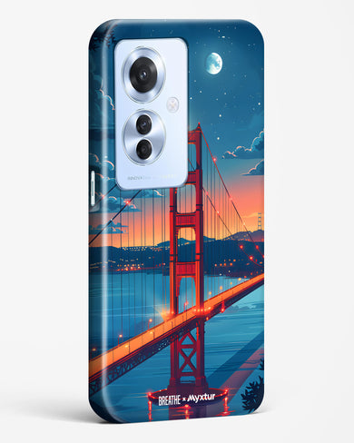 Golden Gate Bridge [BREATHE] Hard Case Phone Cover (Oppo)