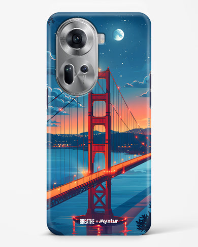 Golden Gate Bridge [BREATHE] Hard Case Phone Cover (Oppo)