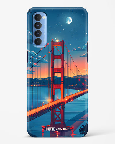 Golden Gate Bridge [BREATHE] Hard Case Phone Cover (Oppo)