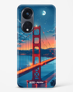 Golden Gate Bridge [BREATHE] Hard Case Phone Cover (Oppo)