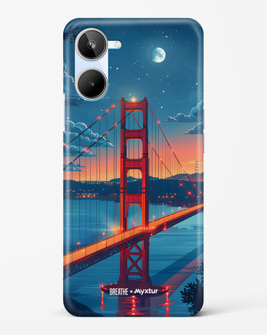 Golden Gate Bridge [BREATHE] Hard Case Phone Cover (Realme)