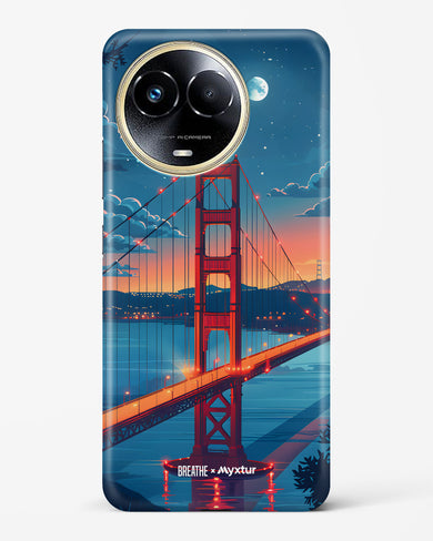 Golden Gate Bridge [BREATHE] Hard Case Phone Cover (Realme)