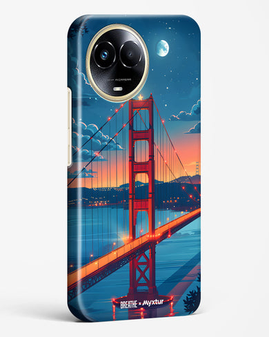 Golden Gate Bridge [BREATHE] Hard Case Phone Cover (Realme)