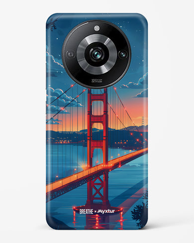 Golden Gate Bridge [BREATHE] Hard Case Phone Cover (Realme)