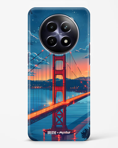 Golden Gate Bridge [BREATHE] Hard Case Phone Cover (Realme)