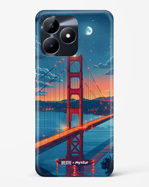 Golden Gate Bridge [BREATHE] Hard Case Phone Cover (Realme)
